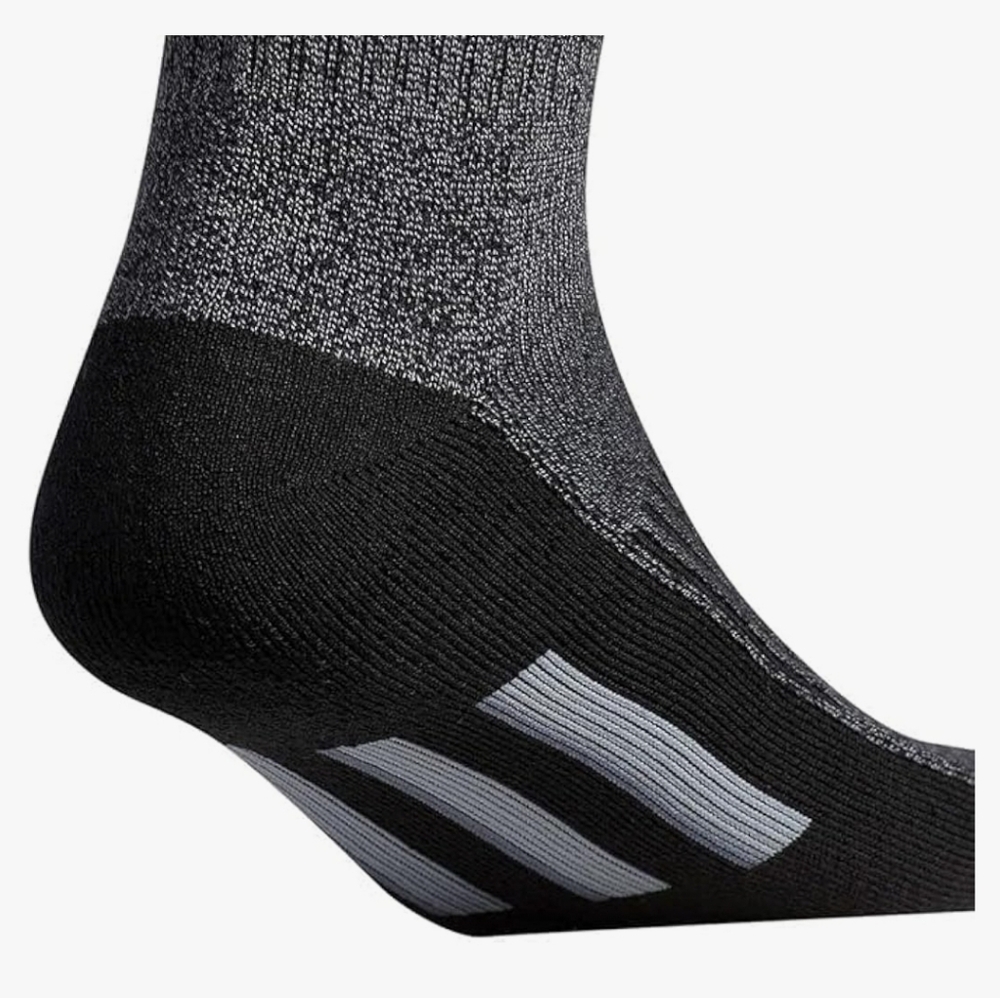 New Adidas Men's High Quarter Sock, 4-pack, Size 6-12 - Picture 2 of 3
